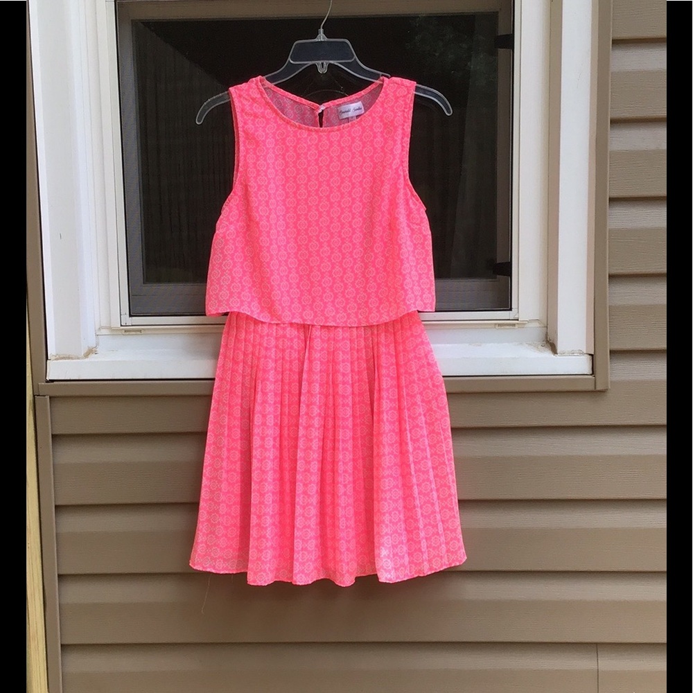 Gorgeous Emerald Sundae Girls Pleated Skirt Dress Size Small (10-12 YO)